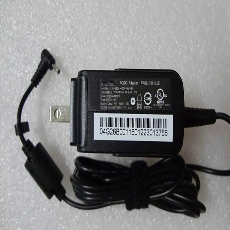19 V 1.58A 30 Вт AC/DC адаптер для ноутбука Asus EEE PC X101CH 1001PXD AD6630, EXA0901XH, ADP-40PH AB
