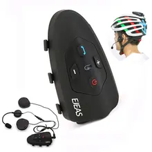 2017 Ejeas Eagle 2 Rider Cycling Interphone Bluetooth Motorcycle Helmet Headset 120km Full Duplex Talking Intercom