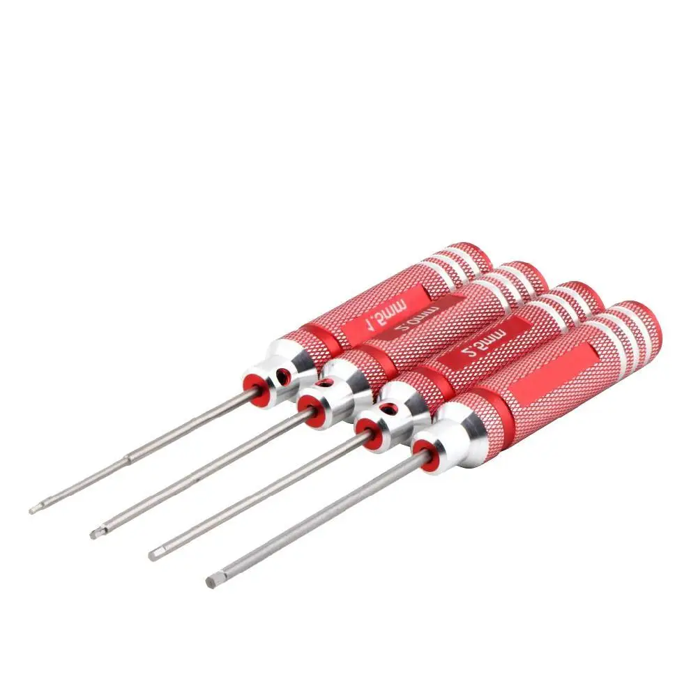 4 PCS/set High Grade Hex Screwdriver Screw Driver Tool Kit Set for RC