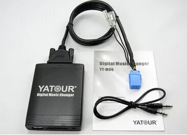 YATOUR цифровой музыкальный автомобильный аудио USB стерео адаптер MP3 AUX Bluetooth для Blaupunkt Rover 25/45/MGF интерфейс CD проигрыватель