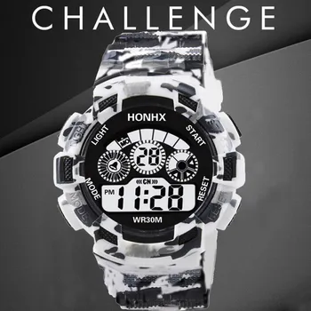 

Top Grade Men Sports Luxury Men Analog Digital Military Army Sport LED Waterproof Wrist Watch Clock relogio masculino Timing