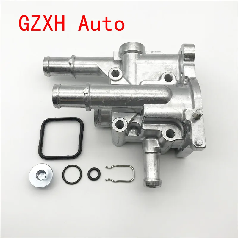 Aluminum Thermostat Housing Cover Engine Cooling For Chevrolet Cruze Opel Zafira Astra Epica 96984103 96817255 2