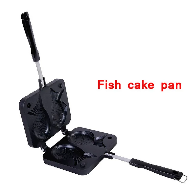 Hot Sale Non-stick Fryer Pan Double Side Fish Cake Grill Fry Pan