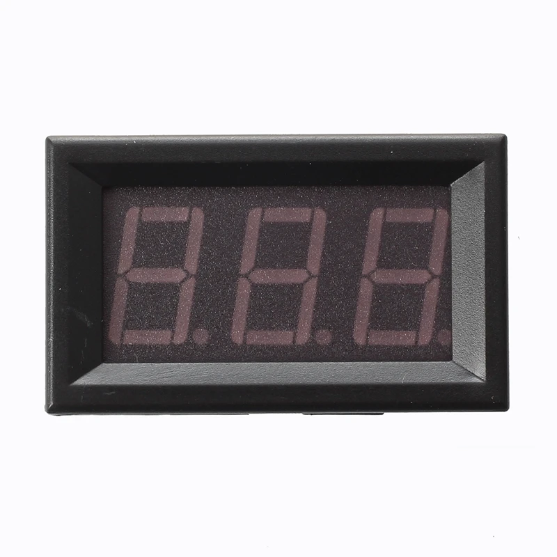 

DC 0V-200V Mini Red Digital Voltmeter Tester Three-Wire