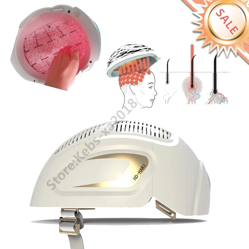 

Cool beauty equipment cap diodes LLLT Hair Regrowth Laser Treatment Therapy Hair Loss Helmet Cap