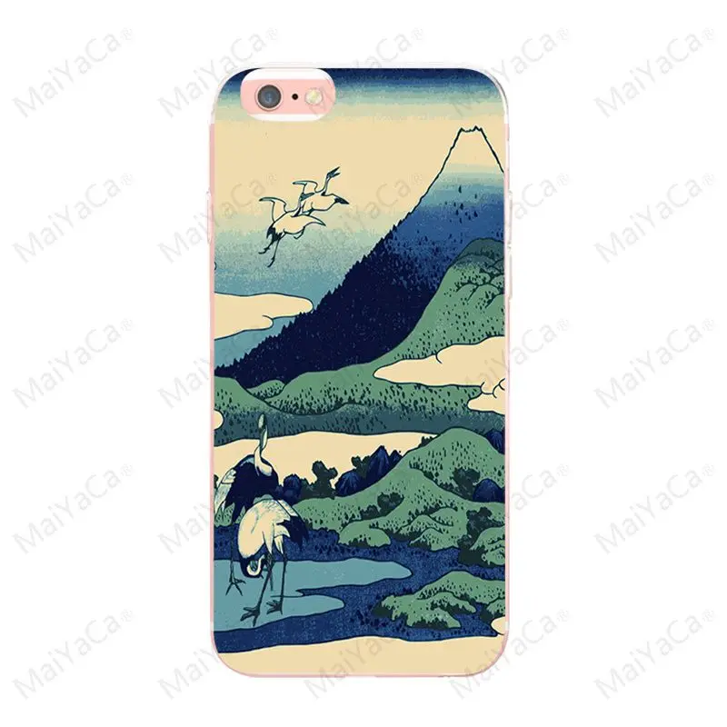 Hokusai The Great Wave off Kanagawa для iphone 6 6plus X XR XSMax 7 8plus чехол 5 5s SE телефона 12 mini 12proMax|Бамперы| |