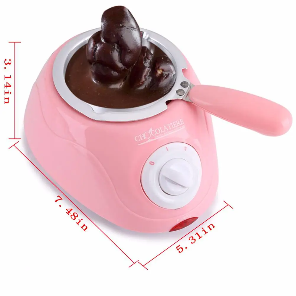 Плавильная машина для шоколада 220 В Электрический конфеты растопление шоколада горшок шоколадный фонтан кухонный инструмент "сделай сам" с формы в форме сердца