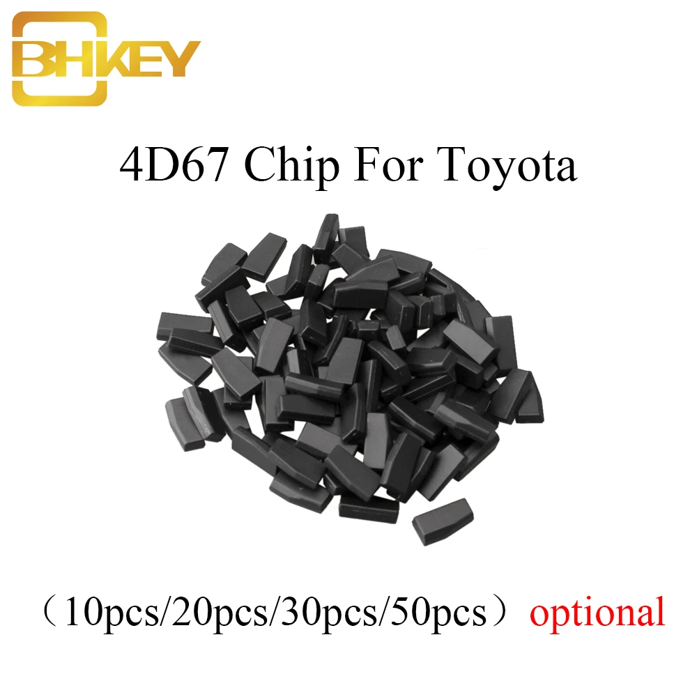 BHKEY 10X 20X 30X 50X для Toyota CAMERY COROLLA PREVIA REIZ CROWN RAV4 Lexus P28 4D ID 67 4D67 чип-транспондер |