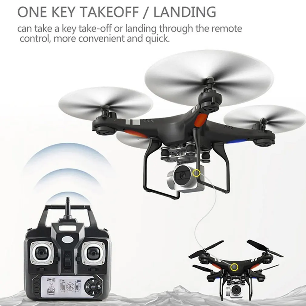 

X52HD Camera Drone Quadcopter Remote Control Electricity Adjustment Aircraft 4-axis Intelligent UAV Remote Control Aircraft