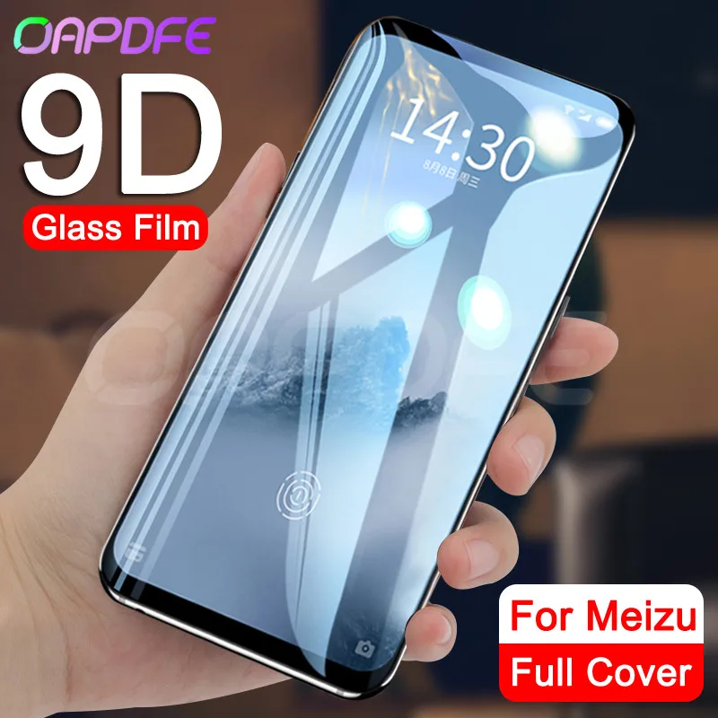 

Full Cover Tempered Glass on the For Meizu 16 th 16X Plus X8 Note 8 Screen Protector For Meizu 15 Lite Plus M15 Pro 7 Plus Case