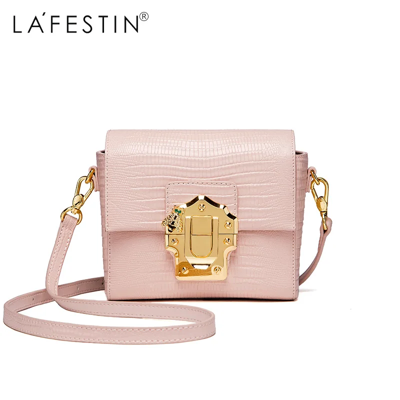 

LAFESTIN Luxury Shoulder Women Handbag Genuine Leather Bag 2017 Fashion Designer Totes Bags Brands Women Bag bolsa Female