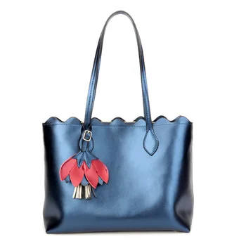 

Genuine Leather Women Handag Big Tote Bag Large Capacity Female Casual Shoulder Bag Office Lady Hands Bags Bolsa Feminina