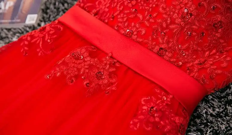 VENSANAC Lace Flowers V Neck Sash Long A Line Evening Dresses 2018 Elegant Sequined Party Appliques Tulle Prom Gowns VENSANAC Lace Flowers V Neck Sash Long A Line Evening Dresses 2018 Elegant Sequined Party Appliques Tulle Prom Gowns