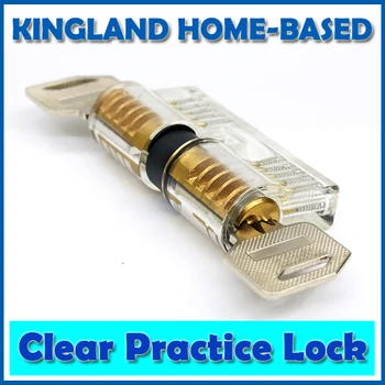 

Transparent Visible Pick Cutaway Practice Padlock Lock With Broken Key Removing Hooks Lock Extractor Set Locksmith Tool