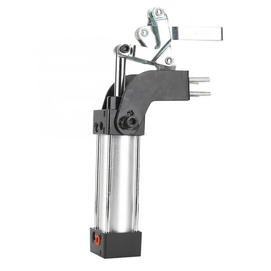 

Pneumatic Clamp 1/8" Intake interface Metal Cylinder Pneumatic Clamp Hold 50KG Clamp Force
