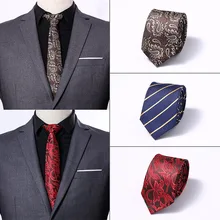 Мужские галстуки 6 см, новые мужские модные галстуки в горошек, жаккардовые галстуки, деловые зеленые галстуки для мужчин