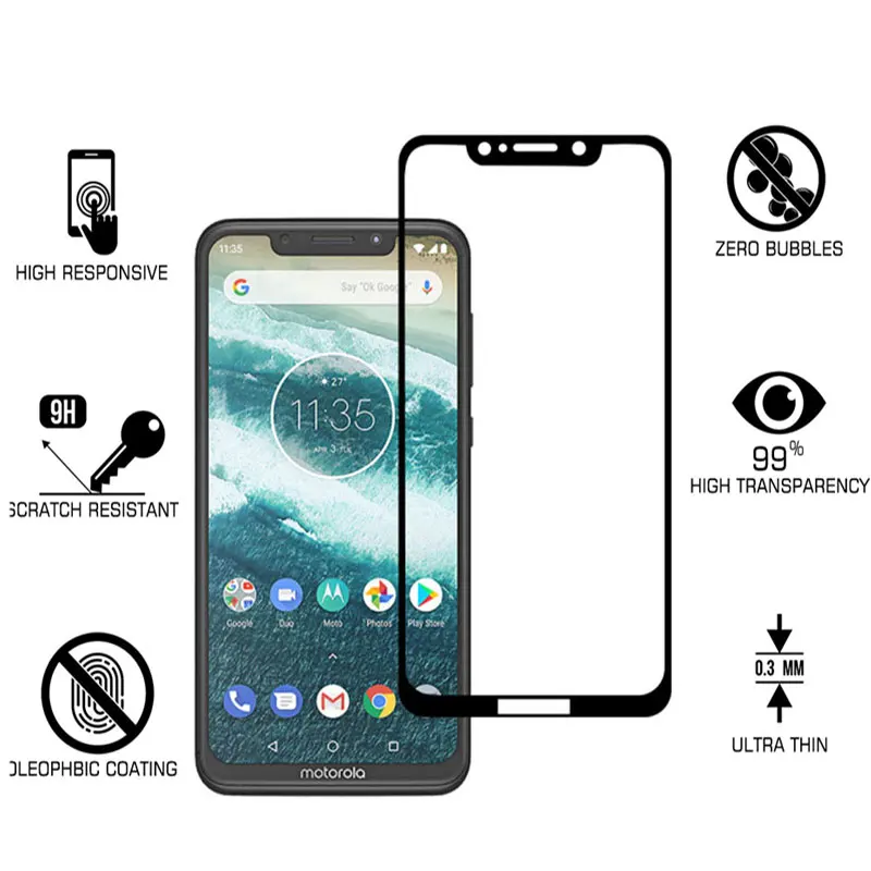 9D Защитное стекло для motorola moto p 30 p30 play note one power закаленное стекло для moto one p30play p30note защита экрана