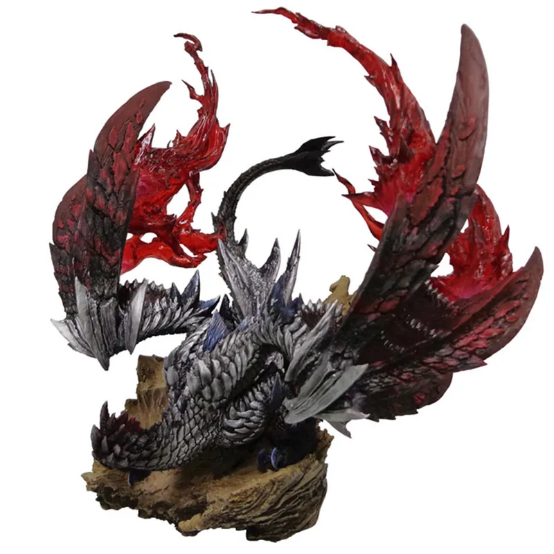 

Monster Hunter Double Cross Balfalc Anger Version Scene PVC Action Figure Model Giocattolo G2517
