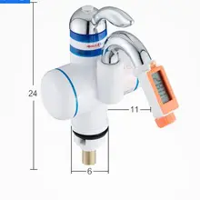 Цифровой температурный кран Мгновенный водонагреватель 3000 Вт с защитой от утечки