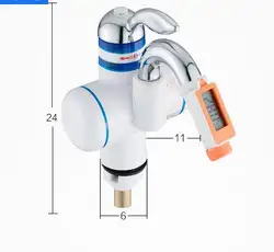Цифровой температура кран Мгновенное ВОДОНАГРЕВАТЕЛЬ 3000 Вт с утечкой протектор