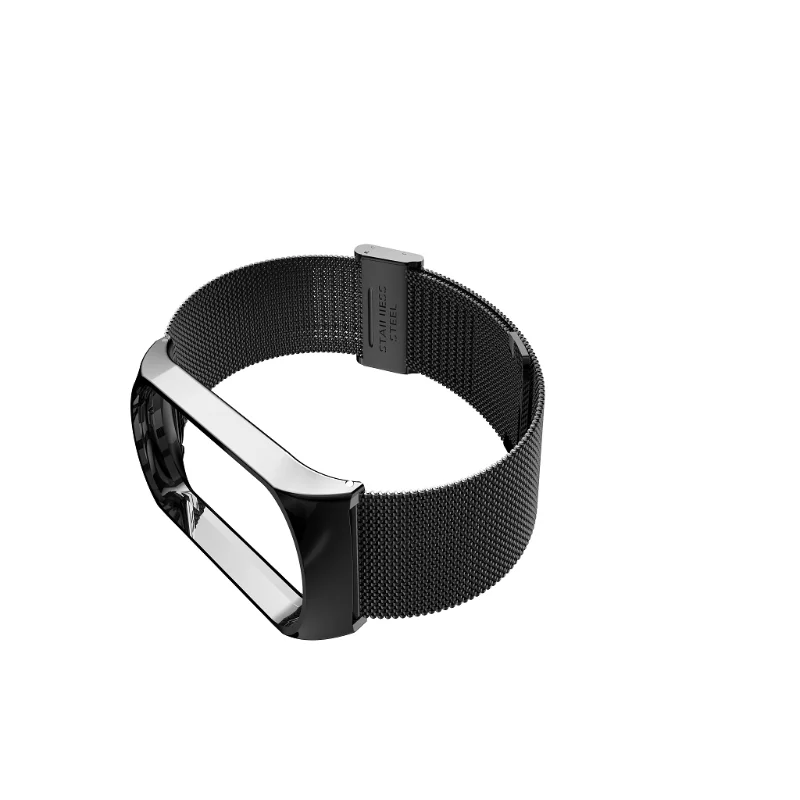 Браслет mi Band 4 Металлический Безвинтовой браслет из нержавеющей стали для Xiaomi mi браслет с 4 ремешками и пряжкой браслет mi Band 4 браслеты Pulseira