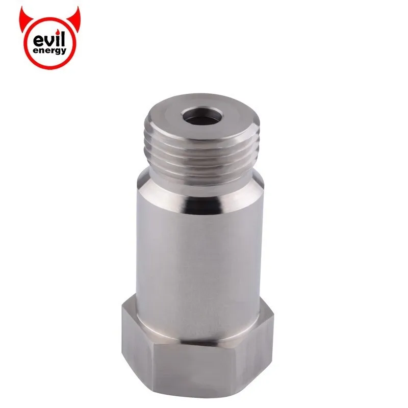 

evil energy Universal 45mm Oxygen Sensor Extender O2 Oxygen Sensor M18 x1.5 Extension Adapter Bung Adapter