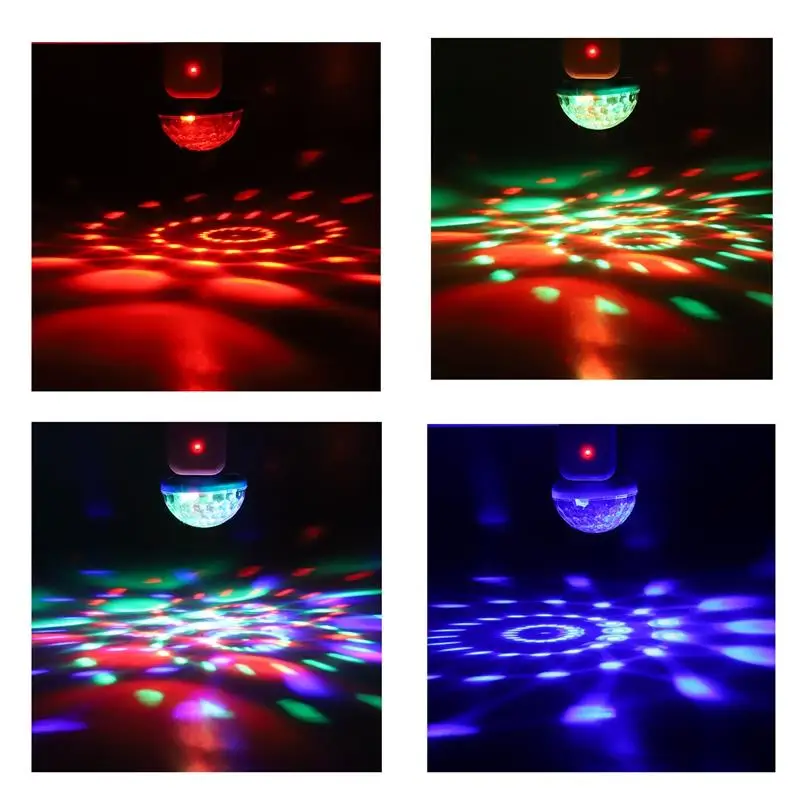 СВЕТОДИОДНЫЙ Автомобильный Usb атмосферный свет Dj Rgb мини цветная музыкальная