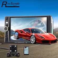 Новый 6.5 дюймов автомобиля MP5 плеер 2 din мультимедиа fm Радио видео 1080 P bluetooth usb аудио MP3 Дистанционное управление сзади вид Камера