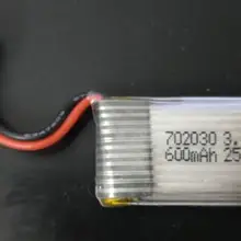 3,7 V 652030 702030 500mAh 25c V977 Li-lon аккумулятор для самолета аккумуляторные батареи Вертолет с дистанционным управлением