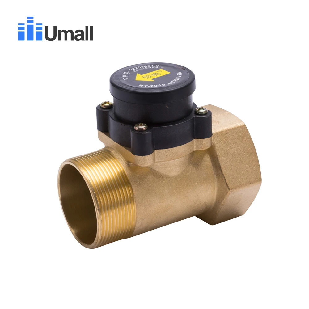 

HT2010 2 Two Inches Boosting Circulation Water Pump Flow Sensor Switch Genuine Electronic Magnetic Pipe Pressure Control Valve