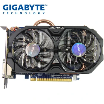 

USED, Gigabyte GTX 750 TI 2G WINDFORCE Graphics Card Dual Fan Cooling Dual DVI Dual HDMI Interface For LOL CSGO PUBG