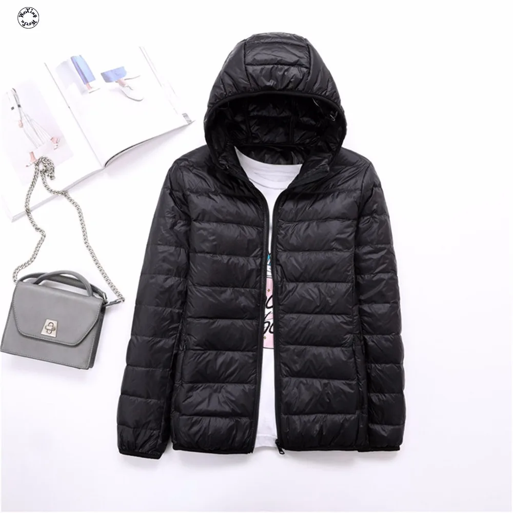 Woxingwosu autumn winter lightweighted down coat, down jacket, slim ...