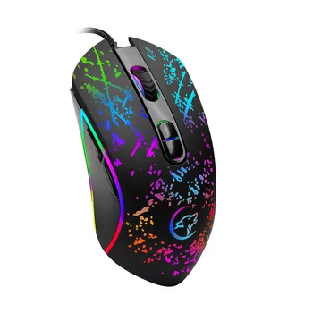 

3200 DPI 8 Buttons Mechanical Gaming Mouse Color Backlit USB Wired Optical Mouse For Laptop Computer #T3
