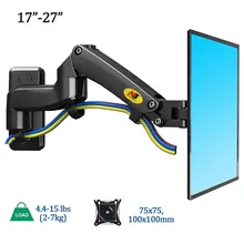 NB F150 TV Monitor Wall Mount Bracket 360 Swivel 17-27 NB F150 TV Monitor Wall Mount Bracket 360 Swivel 17-27