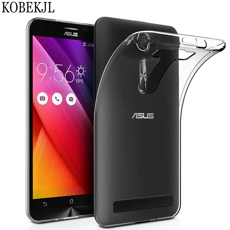 Мягкая прозрачная задняя крышка из ТПУ чехол для телефона Asus Zenfone 2 Laser ZE550KL ZE ZE550 550