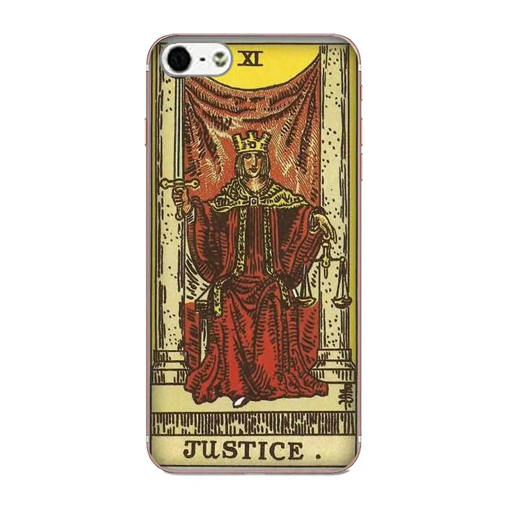Таро карты дьявол популярный чехол для Apple iPhone 4 4S 5 5C 5S SE 6 6S 7 8 Plus X XS Max