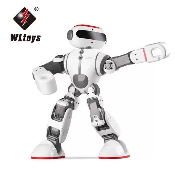 

Wltoys F8 Dobi Intelligent Humanoid Voice Control Multifunction App Control RC DIY Robot Toys New arrive