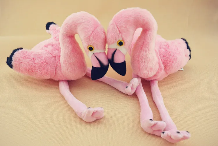 Моделирование животных Фламинго Птица Розовый Милый Kawaii мягкие вещи плюшевые игрушки куклы девочка подарок на день рождения украшение дома