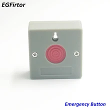 5Pcs Usage Emergency Panic Button Fire Alarm Switch Security Alarm Key Reset for Home
