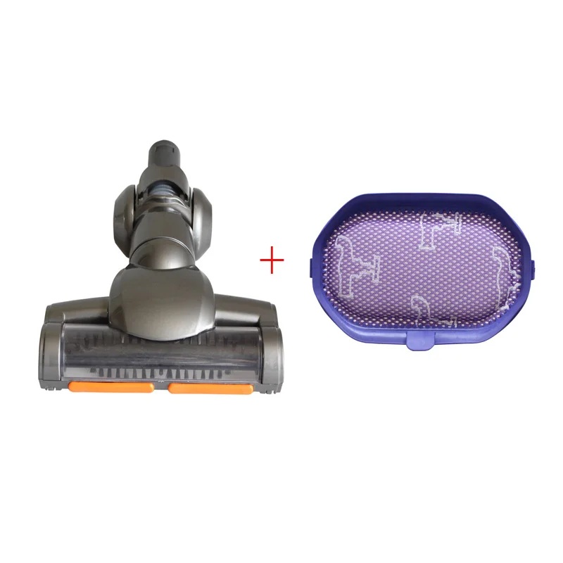 Escova de Limpeza de Piso Elétrica Motorizada Mais Filtro de Limpeza para Aspirador de pó Dyson Dc31 Dc34 Dc35 Peças de Reposição