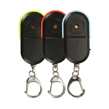

Wireless Anti-Lost Alarm Key Finder Locator Keychain Whistle Sound Led Light