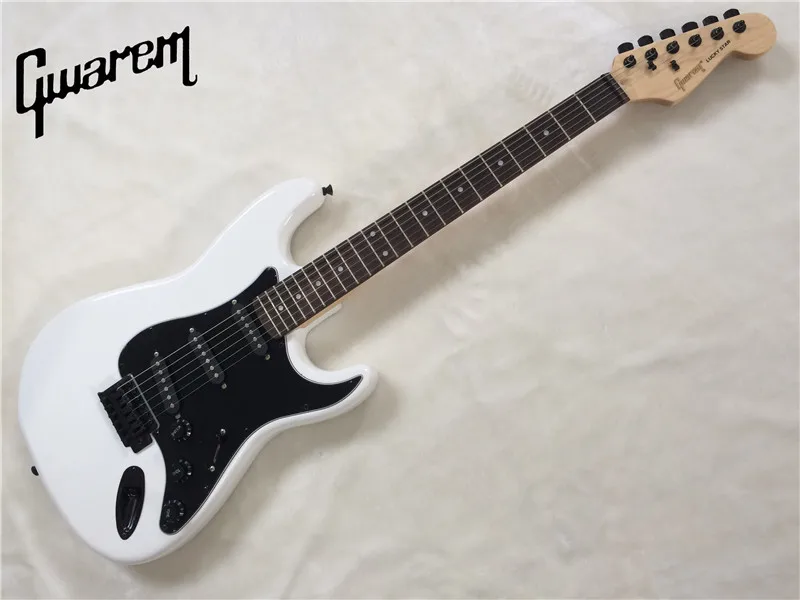 

Electric guitar/Gwarem new st guitar/white color/S-S-S pickup/guitar in china