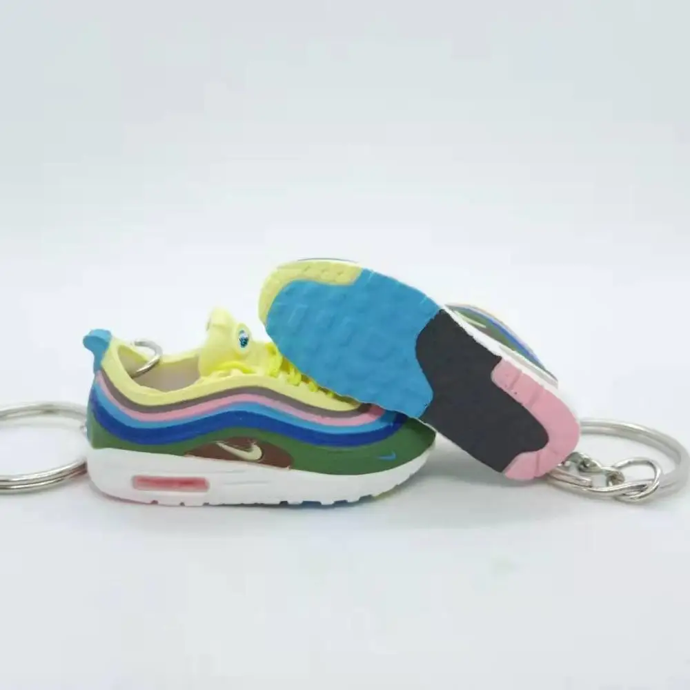 

mini sneaker keychain Air Jordan Generation AIR JORDAN1-13 Stereo 3D Sneaker Model Keychain For Gift