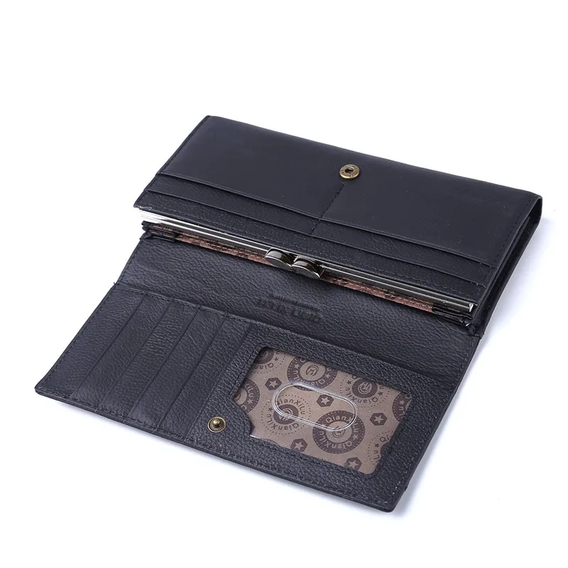 Fashion Brand Women Wallet Genuine Leather High Quality Coin Purse Female Cowhide Fashion Brand Women Wallet Genuine Leather High Quality Coin Purse Female Cowhide