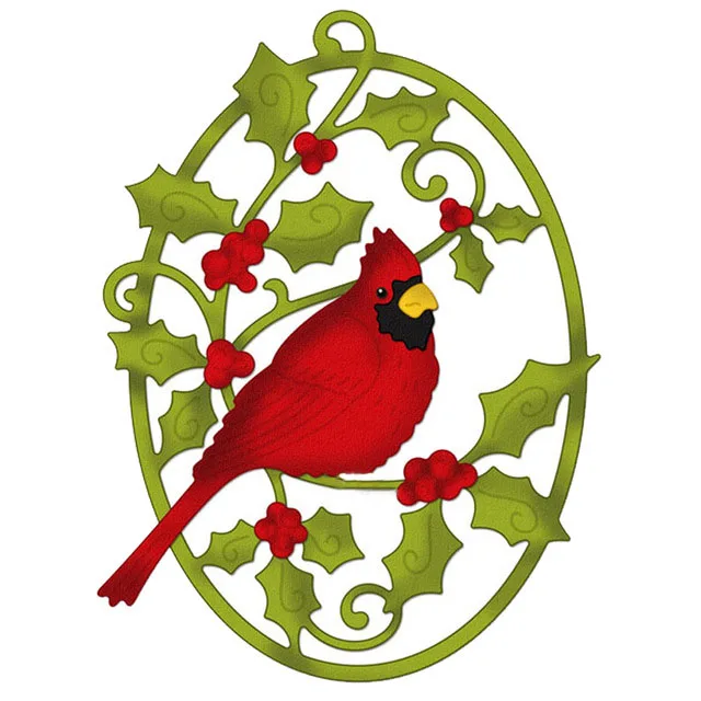 

Stitch Parrot Oval Wreath Backdrop Metal Cutting Dies New 2018 Craft DiesScrapbooking for DIY Alubm Photo Card Decorations