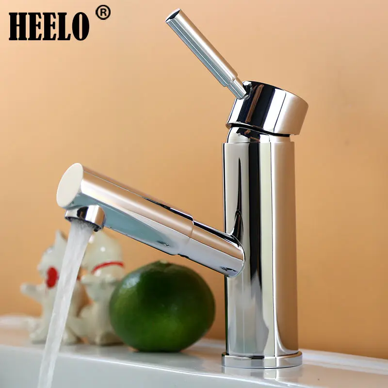 

Pull-out bathroom faucets vanity mixer wash basin faucet