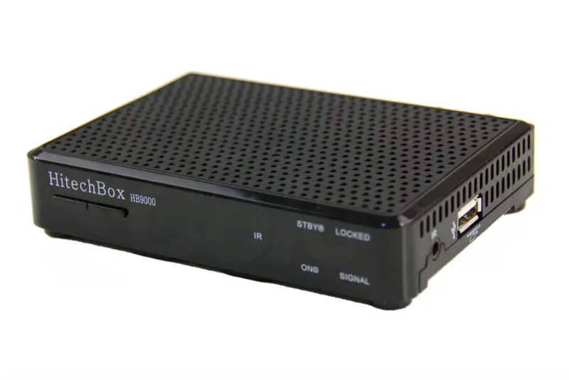 IPTV Built In High Definition Satellite Receiver HitechBox HB9000 With