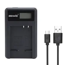 SEIWEI S005E BCC12 USB Зарядное Устройство с Экраном для Panasonic FX180 DMC-LX1 DMC-LX2 DMC-FX50 DMC-FX07 DMC-FX01 DMC-FX3