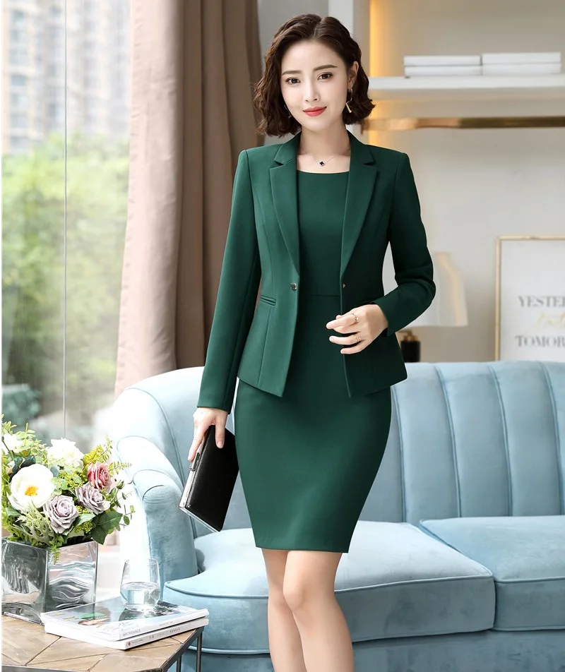 Fall Autumn Fashion Styles Formal Blazers Suits With Two Piece Jackets ...