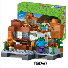 My World Series Box Set Model Educational Classic Building Blocks Compatible Mine World Brick for Kids and Children 342pcs my world series tree house in island model building blocks compatible legoed minecrafted village brick toys for children